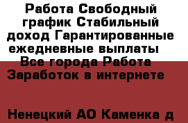 Работа.Свободный график.Стабильный доход.Гарантированные ежедневные выплаты. - Все города Работа » Заработок в интернете   . Ненецкий АО,Каменка д.